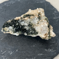 Epidot Quarz Cluster