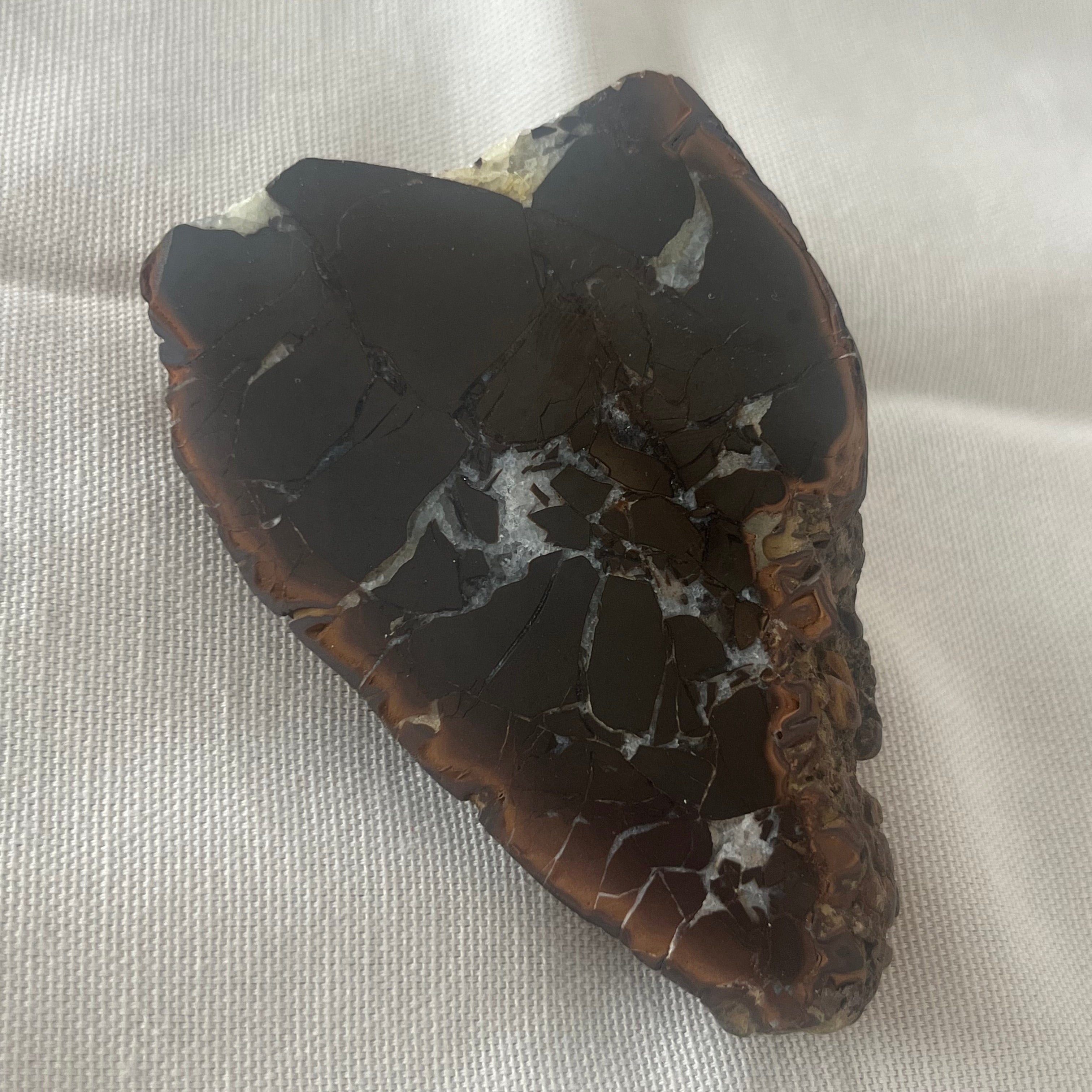Calcit und Siderit in Toneisenstein