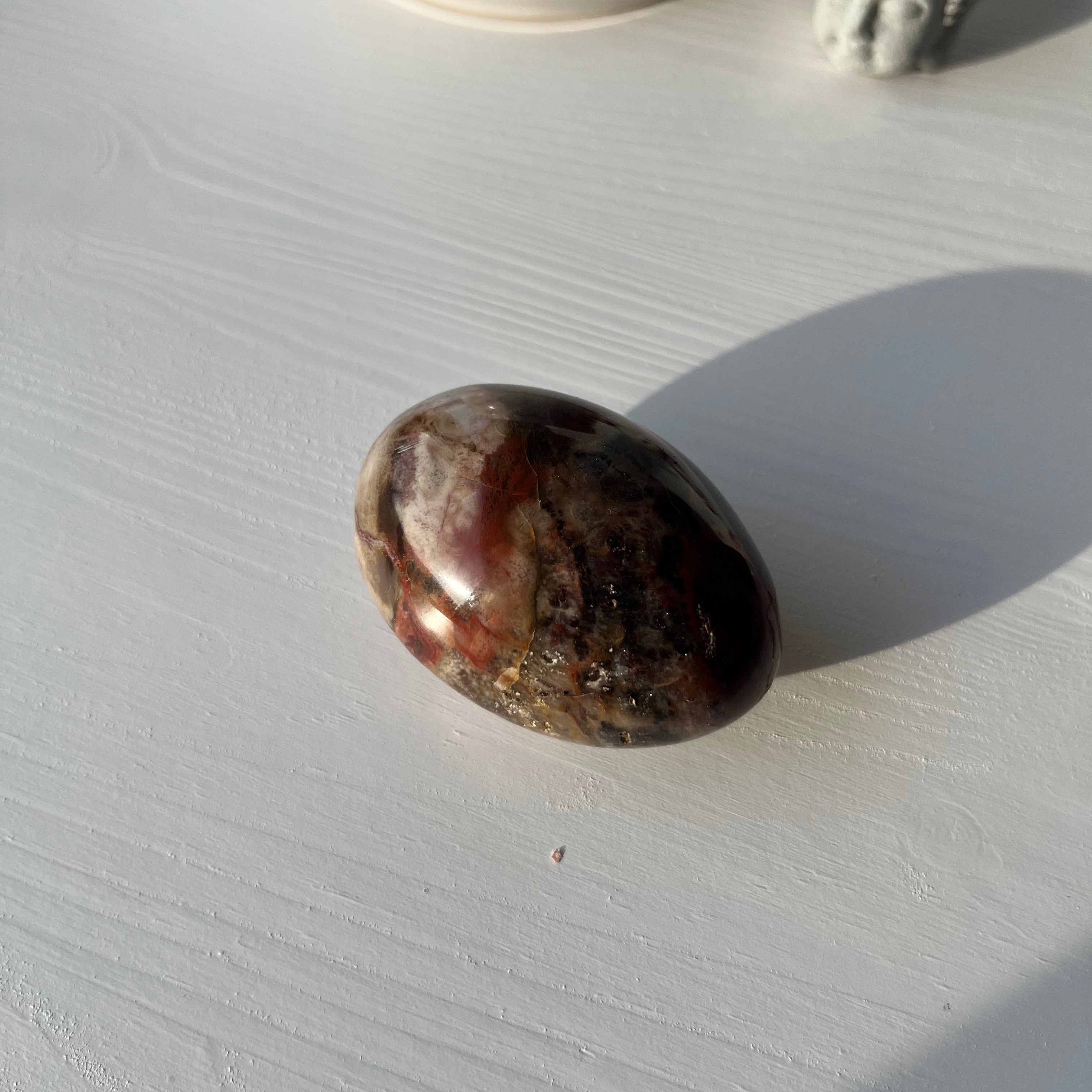 versteinertes Holz Jumbo Trommelstein