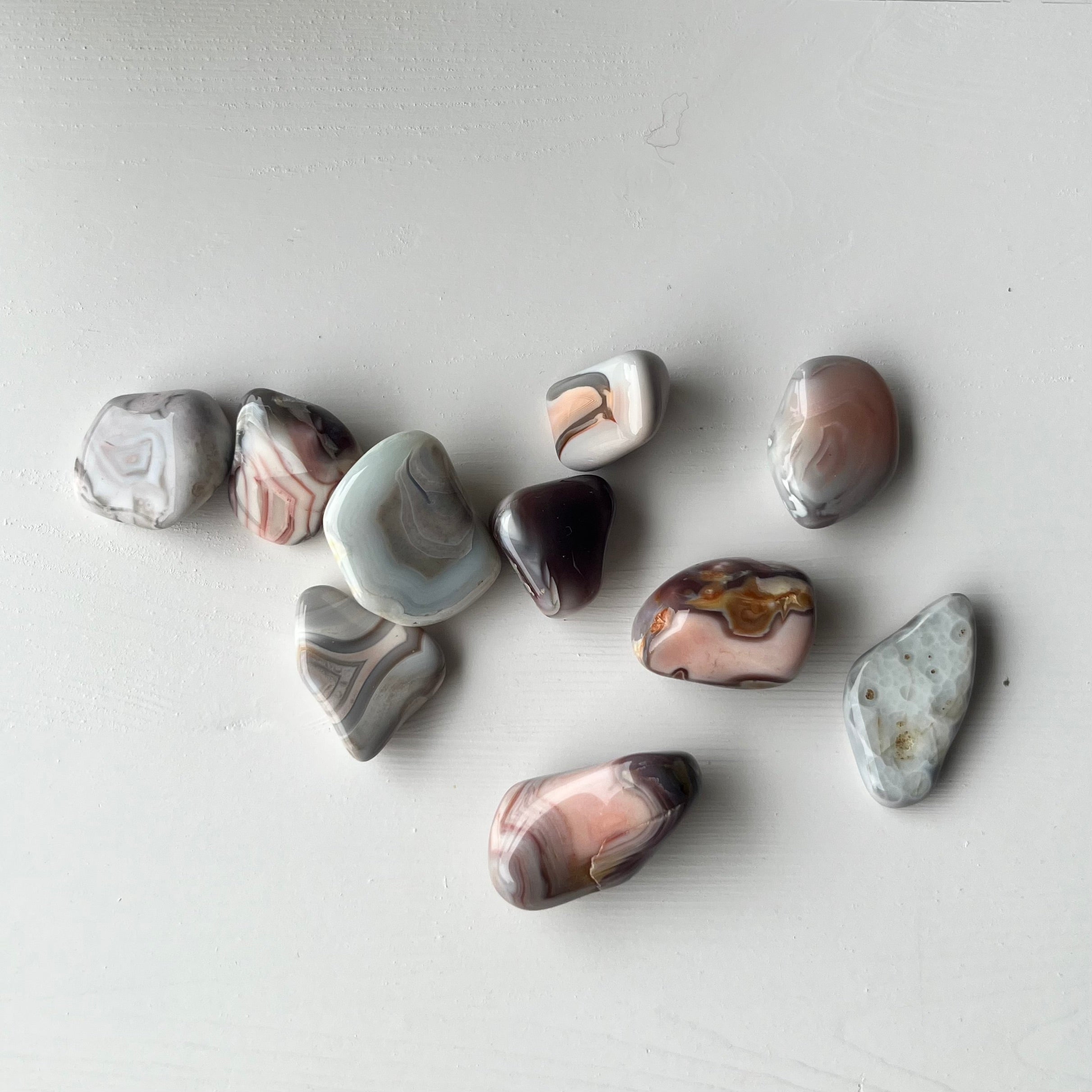 Botswana Achat Trommelstein